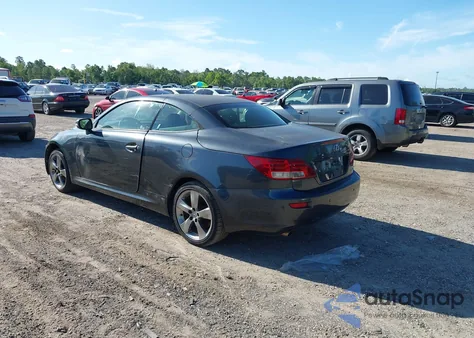 2011 Lexus Is 250C from USA, damaged, VIN JTHFF2C29B2520771